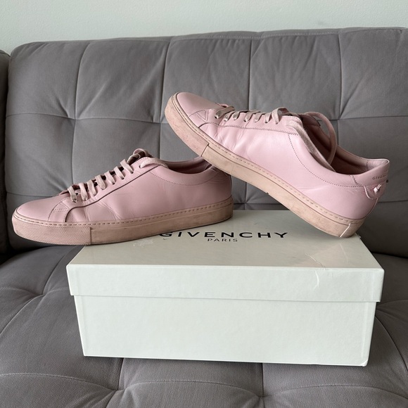 Givenchy pink sneakers worn a handful of times but still in good condition